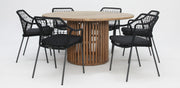 Carella Jamaica 7pc Dining Setting